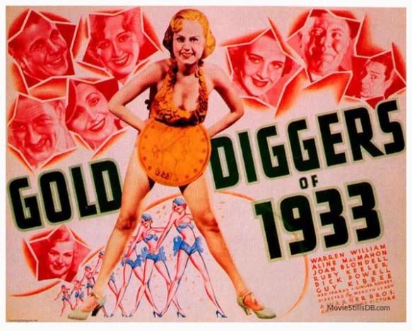 GOLD DIGGERS 1933 Joan Blondell & Ruby Keeler MOVIE PHOTO (159-g )